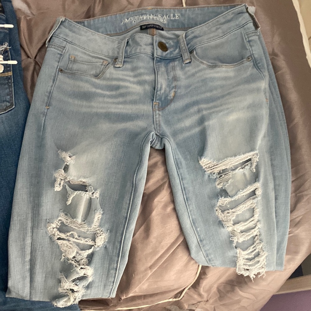 American eagle skinny jeans size 4